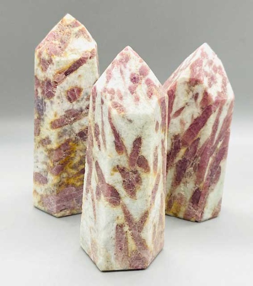 Rubilite Polished Obelisk - Heart Chakra Healing Stone