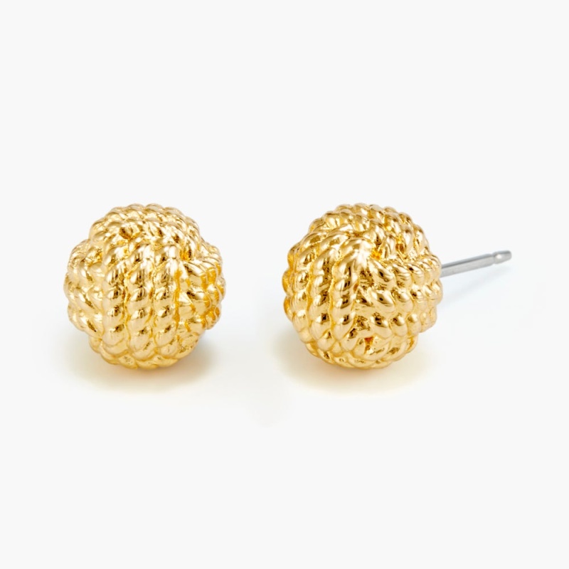 Parker Knot Earrings - Gold