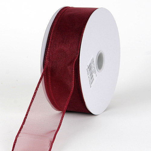 Kiwi - Sheer Organza Ribbon - ( 1 - 1/2 Inch | 100 Yards )