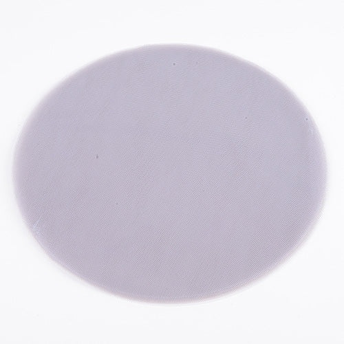 Silver - Premium Tulle Circle - ( 9 Inch | 25 Pieces )
