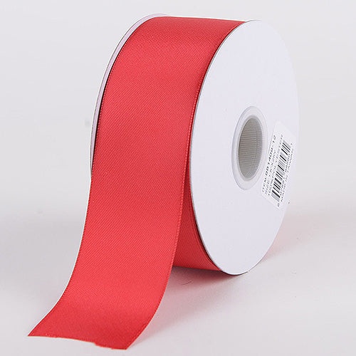 Red - Satin Ribbon Double Face - ( W: 1-1/2 Inch | L: 25 Yards )