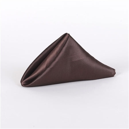 CHOCOLATE BROWN PINTUCK Napkins ( Pack of 5 )
