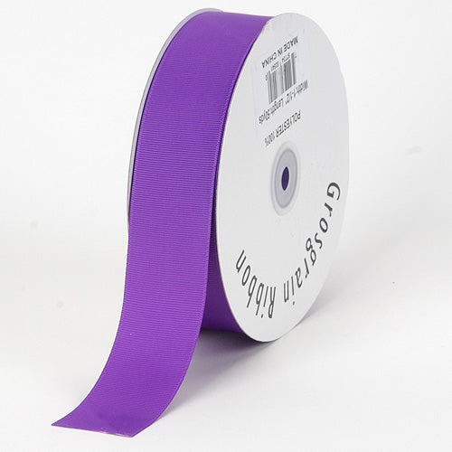 Purple - Grosgrain Ribbon Solid Color - ( W: 2 Inch | L: 50 Yards )