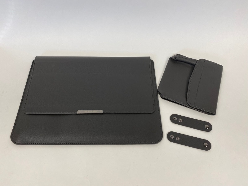 Laptop Sleeve Case, 2 In 1 Bracket Inner Bushing, Grey