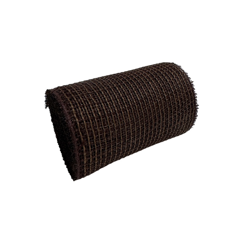 Brown Poly Burlap Deco Mesh - ( 6 Inch X 10 Yards ) BBC-7999267274799-43935616991279