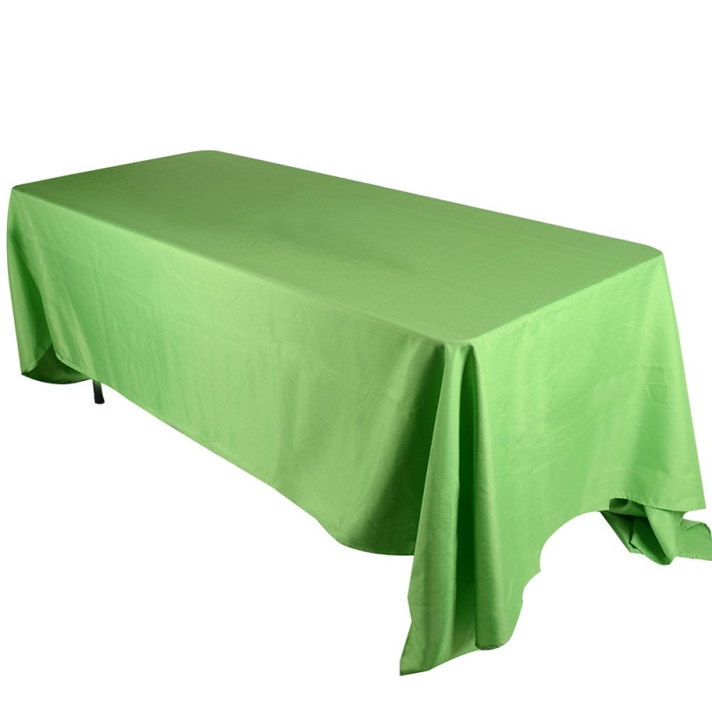 Apple Green- 60 X 102 Rectangle Polyester Tablecloths - ( 60 Inch X 102 Inch )