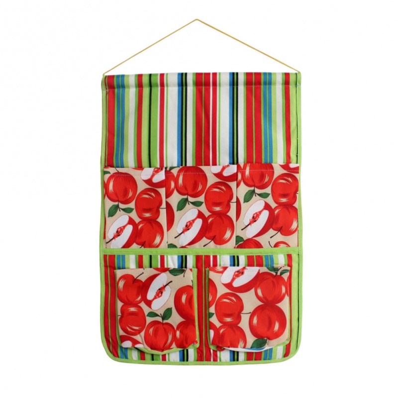 Wall Hanging/ Wall Organizers / Wall Baskets / Hanging Baskets - Red Apple