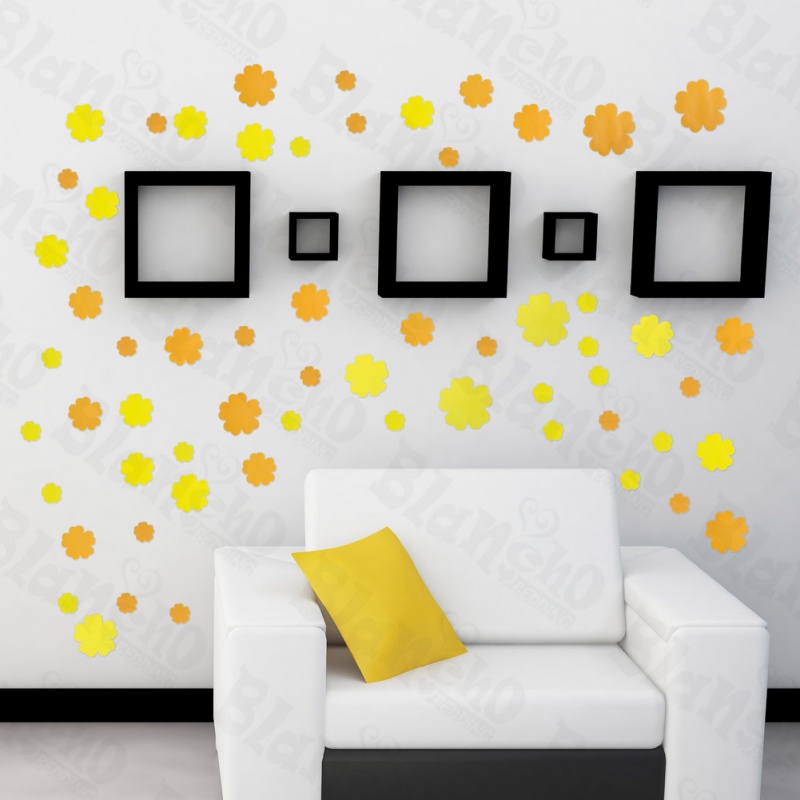 Summer Flowers Large Wall Decals