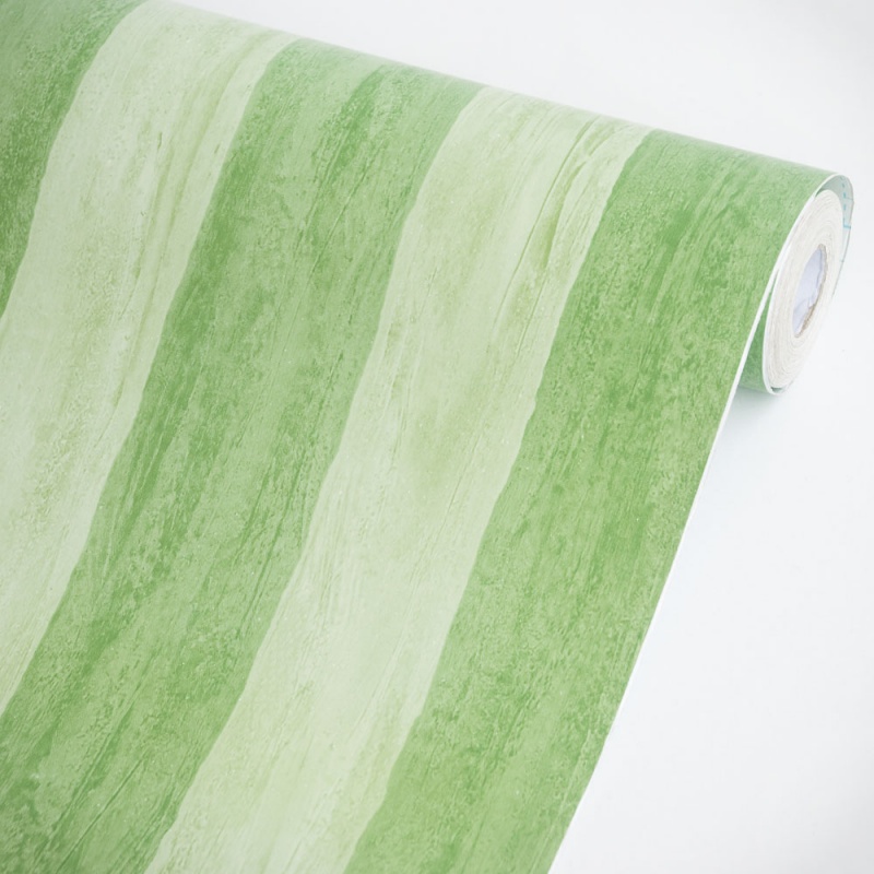 Green Stripe - Self-Adhesive Wallpaper Home Decor