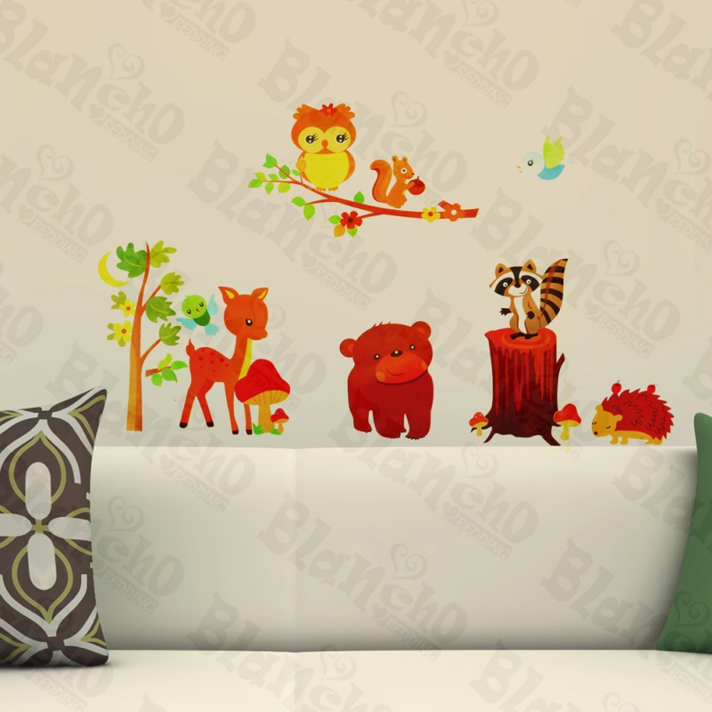 Animals' New Friends - Wall Decals Stickers Appliques Home déCor
