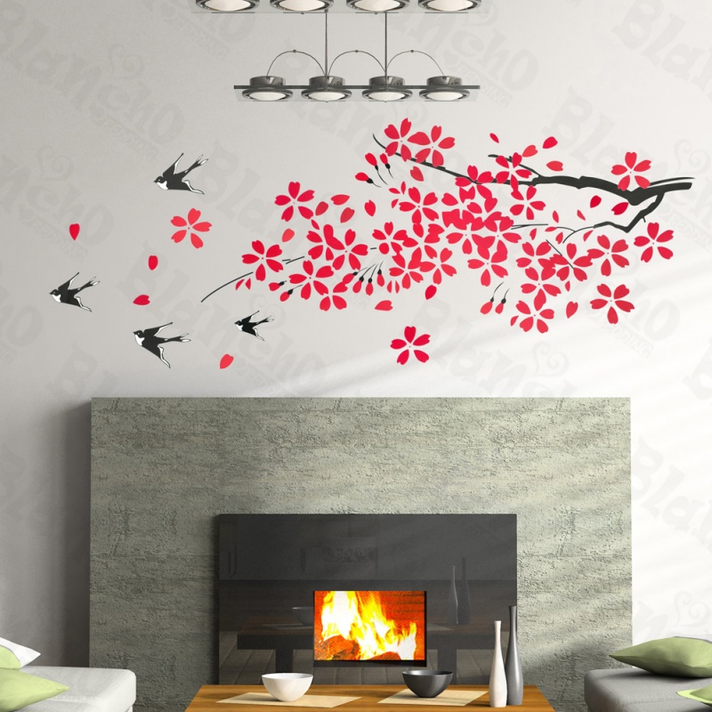 Iris Laevigata - Large Wall Decals Stickers Appliques Home Decor