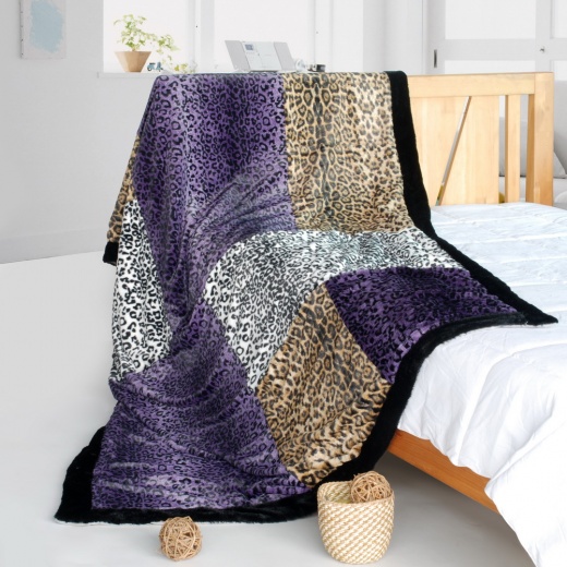 Patchwork Throw Blanket - Precious Heartbeat