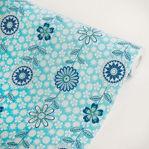 Flowers World Self-Adhesive Wallpaper Home Decor