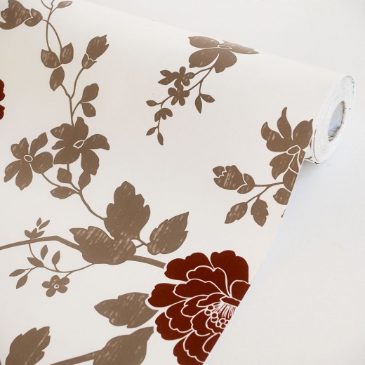 Elegant Peony-1 Self-Adhesive Wallpaper Home Decor