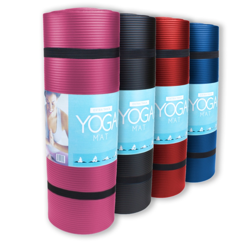 Extra Thick (3/4In) Yoga Mat - Pink