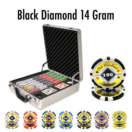 500 Ct - Pre-Packaged - Black Diamond 14 G - Claysmith