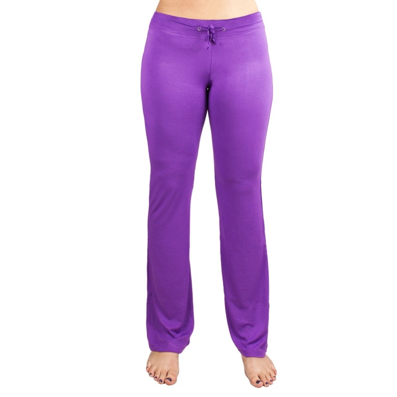 Purple Yoga Pants - Xl Size