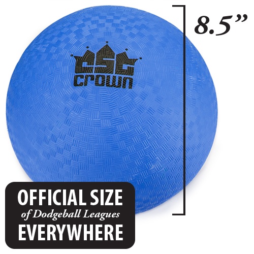 Blue Dodge Ball 8.5" With Needle