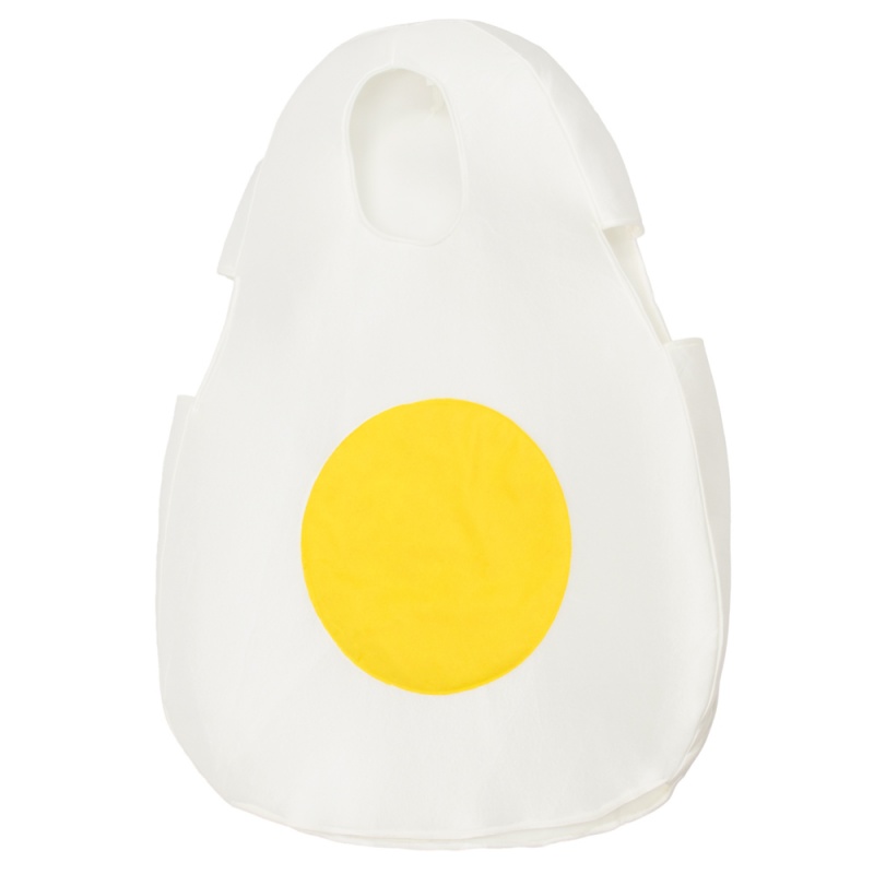Fried Egg Adult Costume