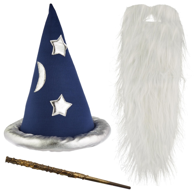 Classic Wizard Costume Accessory Kit