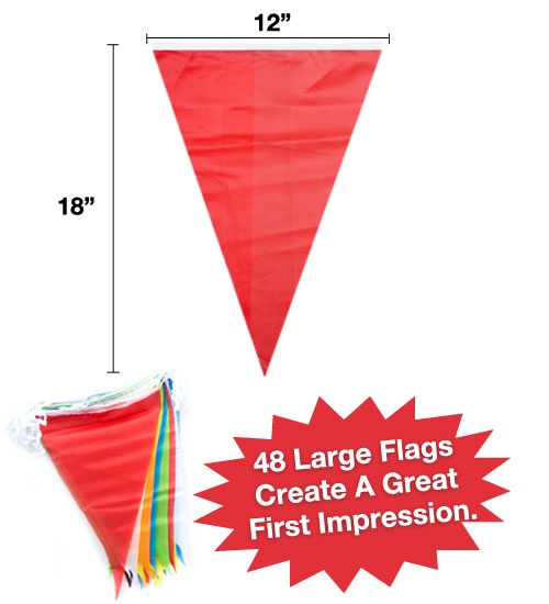 International Flag Pennant Banner