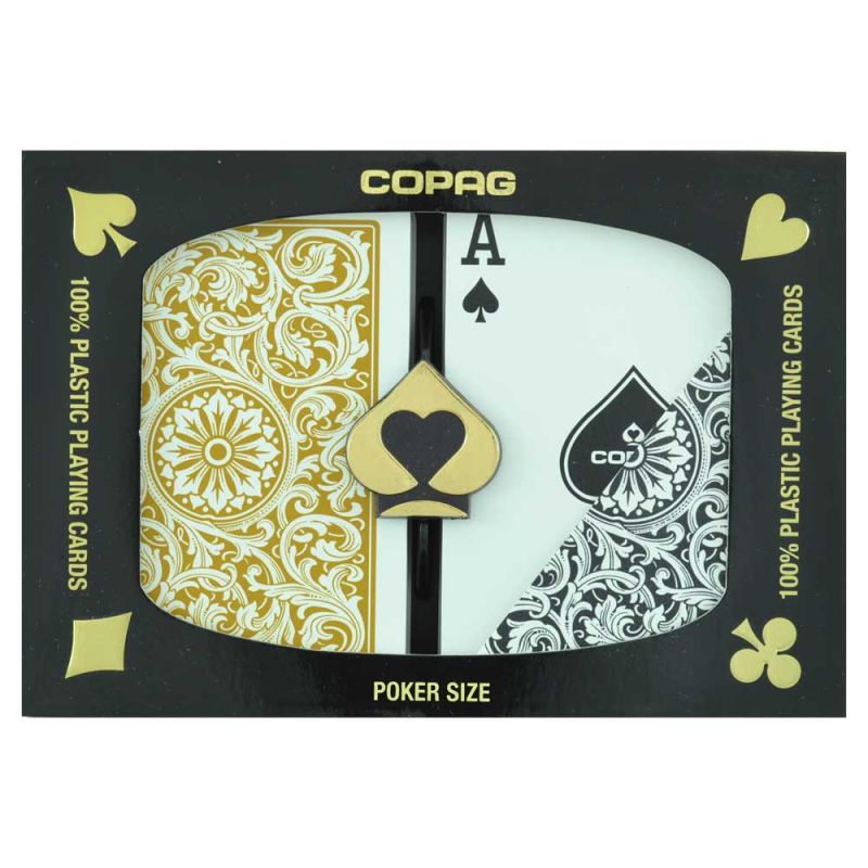 Copag 1546 Poker Black/Gold Regular