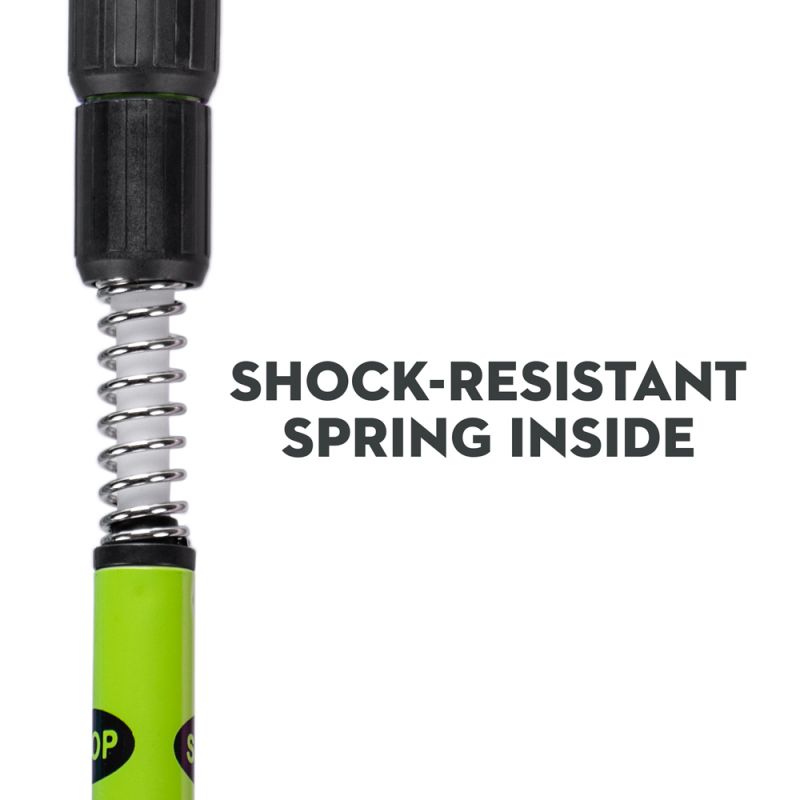 53" Green Shock-Resistant Adjustable Trekking Pole