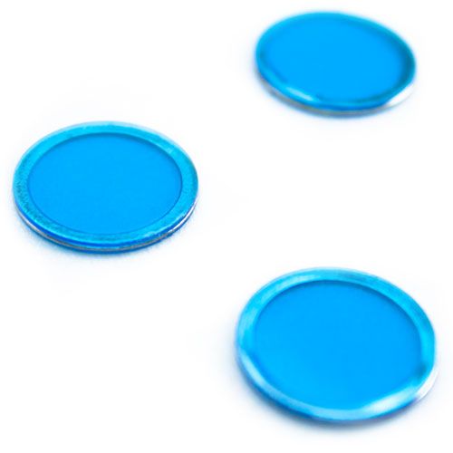 300 Pack Blue Magnetic Bingo Chips