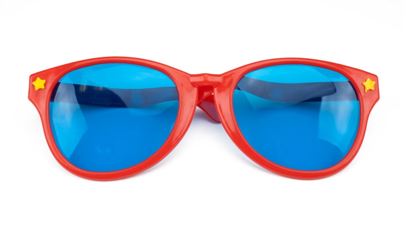 Jumbo Sunglasses - Red