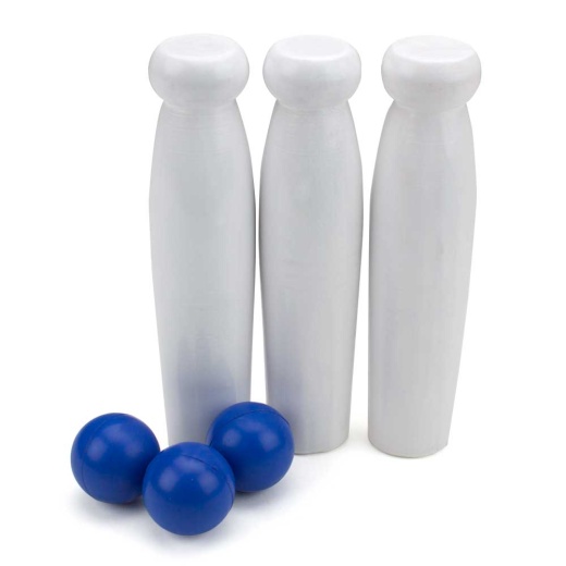 Milk Bottle Toss Carnival Game With 3 Balls