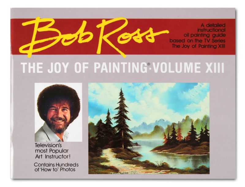Bob Ross Joy Of Painting Book - Series 13
