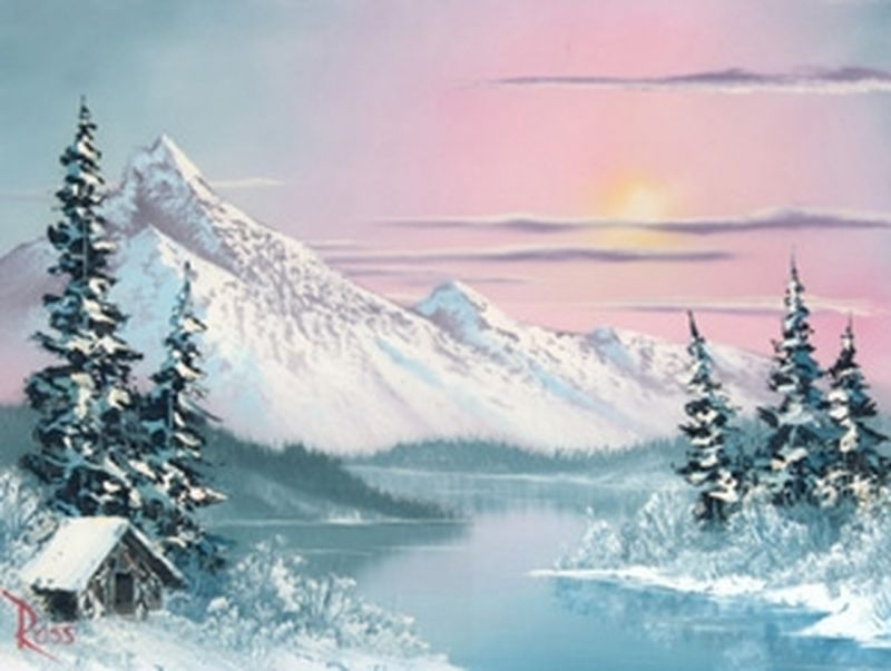 Bob Ross Alaskan Winter