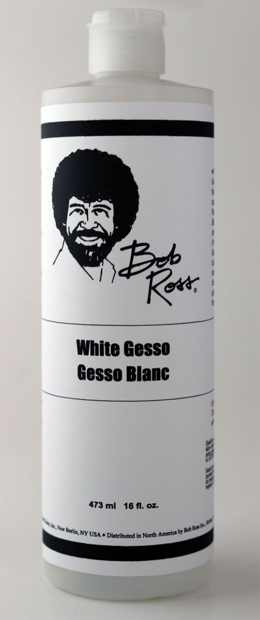 Bob Ross White Gesso 16oz (473ml) Bottle