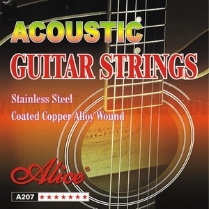 Alice Acoustic Guitar Stainless Steel Coated Copper Strings