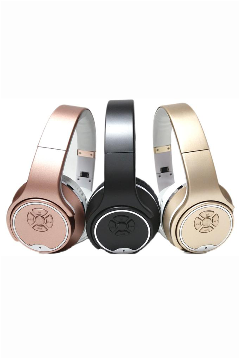 Twist-Out Wireless ​Bluetooth Stereo Speaker & Headphones Rose Gold