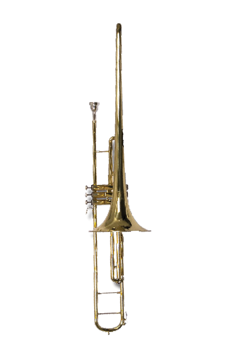 B - U.S.A. Valve Trombone Lacquer - Gold Color
