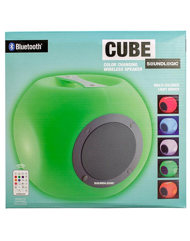 Soundlogic bluetooth best sale speaker cube