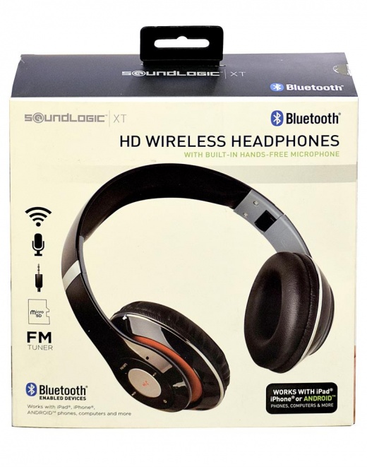 HD Wireless Headphones with Built-in Hands-Free