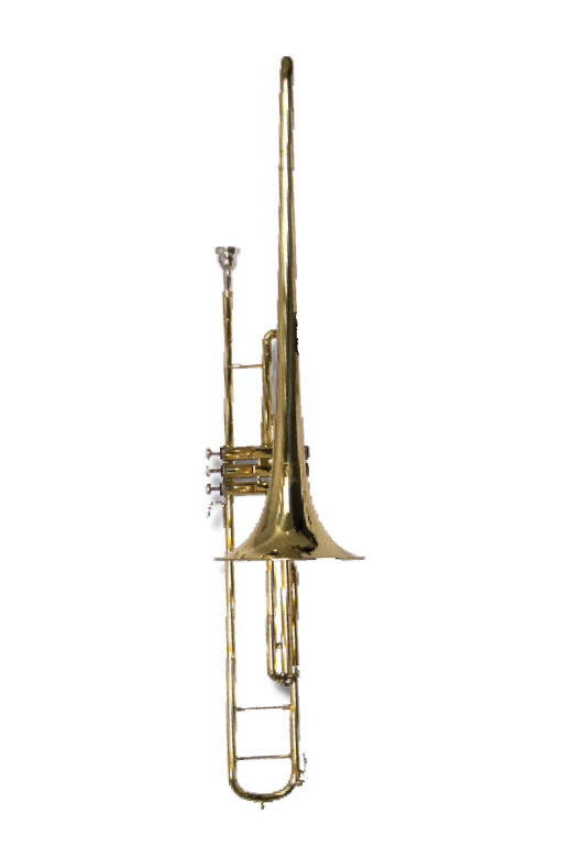 B U.S.A. Valve Trombone Lacquer - Gold Color