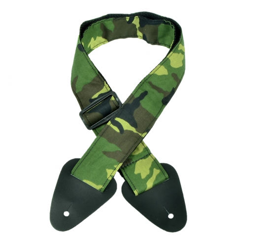 Camouflage Nylon Guitar Strap