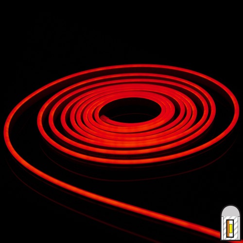 Red Mini Led Neon Strip Light - 12 Volt - 16.4 Feet