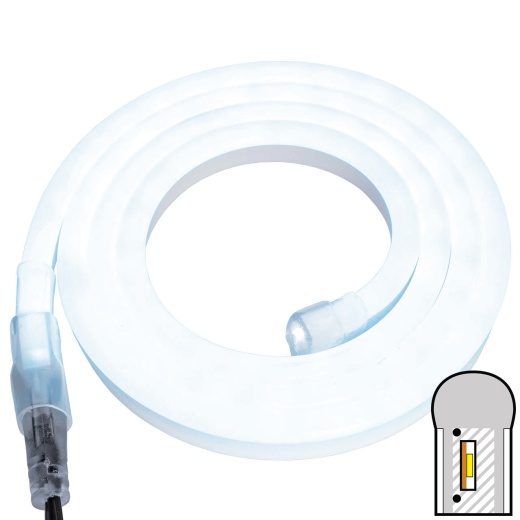 Cool White SMD LED Neon Strip Light - 120 Volt