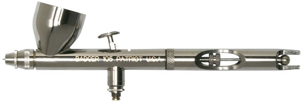 Badger Pro Production Series 105 Dual Action Airbrush: Gravity Feed