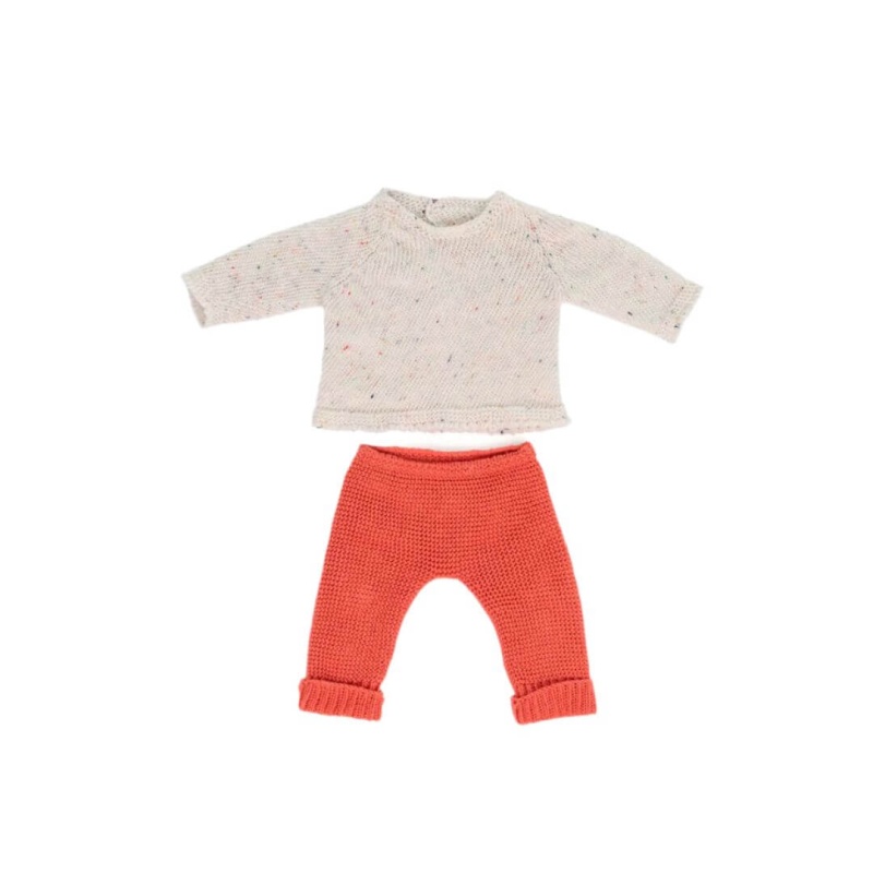 Knit Doll Sweater & Pants Set - 15"