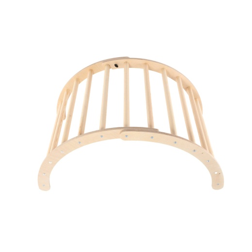 Finn Giant Wooden Climbing Arch Rainbow