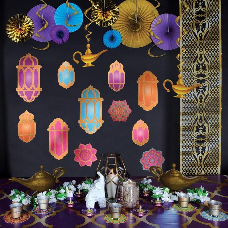Foil Lantern &amp; Mandala Cutouts
