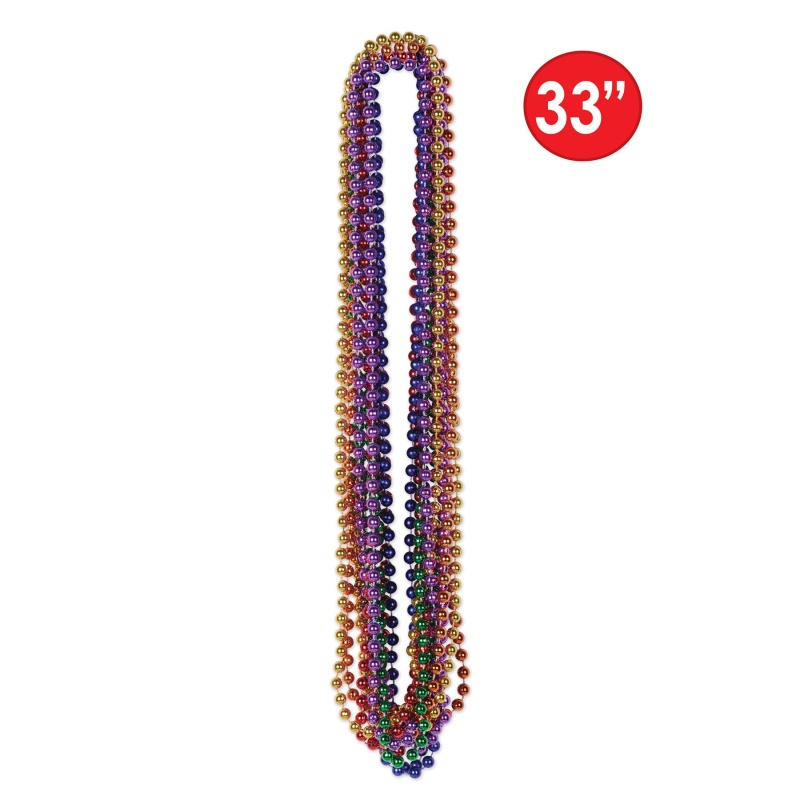 Party Beads - Small Round