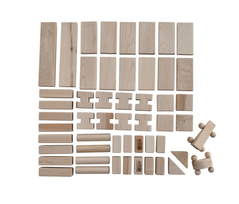 52 Piece Little Builder Whimsie Block Set