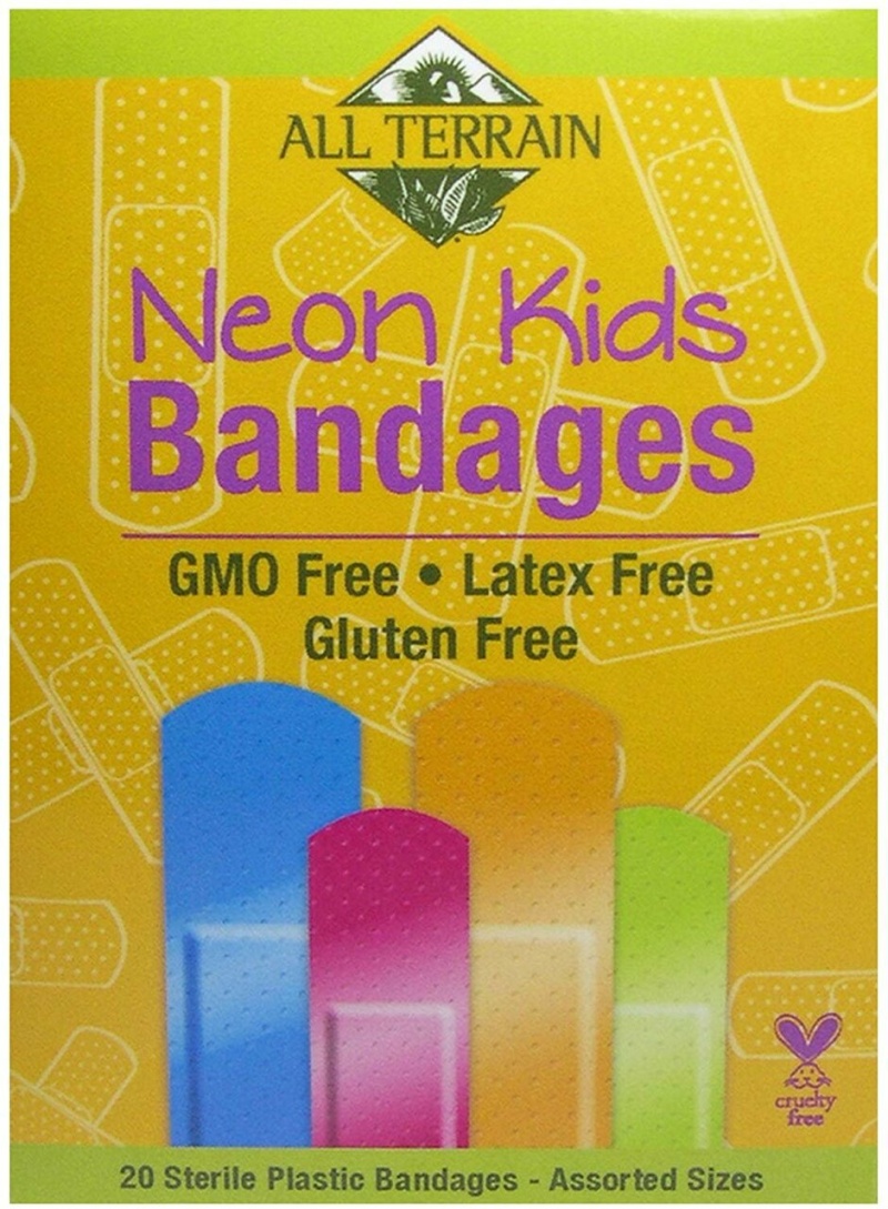 All Terrain Bandages Neon Kids Assorted (1X20 Count)