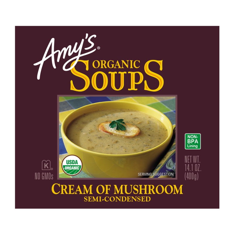 Amy's Kitchen Cream Of Mushroom Soup (12X14.1 Oz)